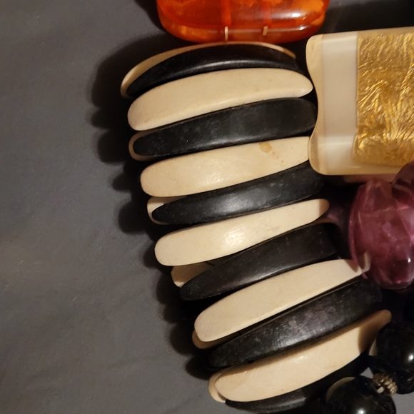 Chunky Vintage Bracelet Lot - Picture 3 of 6